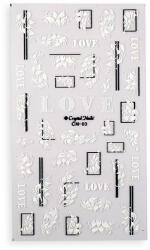 Crystalnails Crystal Nails köröm matrica 5D (CN-03)