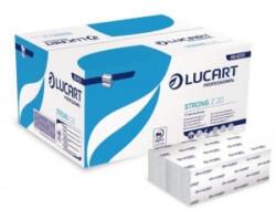 Lucart Kéztörlő, Z hajtogatott, 2 rétegű, 200 lap, Slim adagolóhoz, 'Strong', fehér (UBC55) (UBC55)