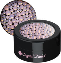 Crystalnails Crystal Nails Opál strasszkő vegyes méretekben - pink