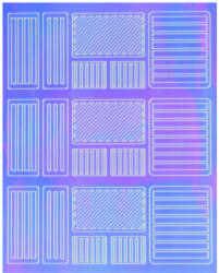 Crystalnails Crystal Nails Mirror Nail Art Sticker 3