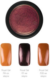 Crystalnails Crystal Nails ChroMirror króm pigmentpor Wine Red