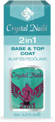 Crystal Nails Crystal Nails 2in1 - alapozó és fedőlakk egyben 8ml