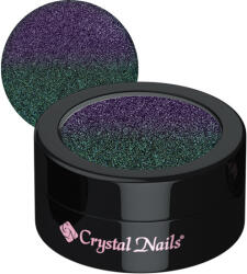 Crystalnails Crystal Nails ChroMirror króm pigmentpor - Tiger Eye Green