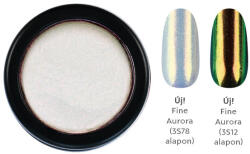 Crystalnails Crystal Nails ChroMirror króm pigmentpor - Fine Aurora