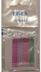 EF-ES gyerek színes hullámcsat 4 cm