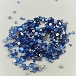 Strassz Körömkő strassz 720db mix Lt Sapphire 12