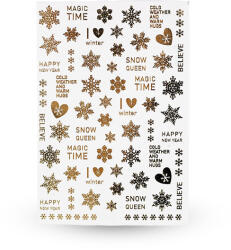 Crystalnails Crystal Nails körömmatrica - magic time