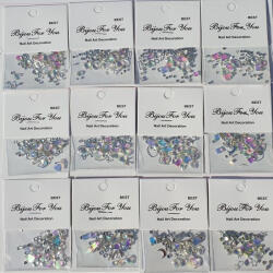 Strassz Körömdekoráció 19060-63 1lap/12