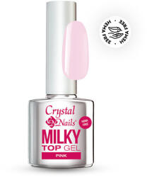 Crystal Nails Crystal Nails HEMA Free Milky Top Gel - Pink 8 ml TF