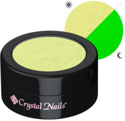 Crystalnails Crystal Nails Glow pigmentpor - sárga