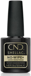 CND Shellac - No-Wipe+ Top Coat fixálásmentes fedőlakk 12, 5ml TF