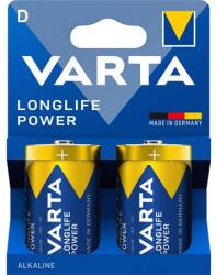 VARTA Elem, D góliát, 2 db, műanyagmentes, VARTA Longlife Power (VEHED2R)