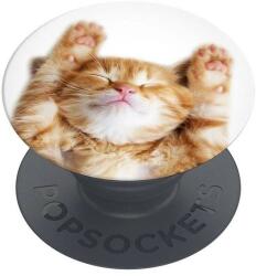 Popsockets 2 Snoozy Cat tartó és telefontámasz