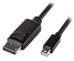 PremiumCord DisplayPort 1.2/1.2a Mini DisplayPort Átalakító Fekete 2m kport7-02 (kport7-02)