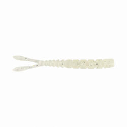 Mustad Aji Split Tail 5, 08cm White Luminous Plasztik Csali 12db (M8090007)