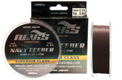 Nevis Navy Feeder 300m 0.22mm Monofil főzsinór-Barna (3208-322)