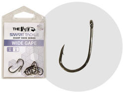 THE ONE 8626Bd Wide Gape 4 Fekete Nickel Füles, Szakállas Bojlis Horog 8db (41617004)