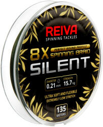 Reiva Reiva Silent 135m 0, 10mm Fonott főzsinór-Camou zöld (3271-010)