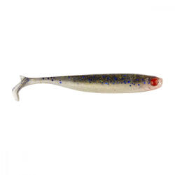 Mustad Mezashi Z-Tail Minnow 8, 89cm Blue Dot Sardine Plasztik Csali 6db (M8110202)
