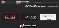 Graphiteleader Bellezza Prototype 21GBLZPS-612UL-T Fast 1, 85m 1-6gr 2 Részes Pergető Bot (G08826)