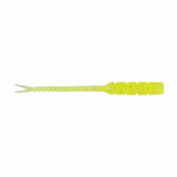 Mustad Aji Hellgramite 5, 08cm Clear Chartreuse Plasztik Csali 12db (M8050005)
