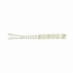 Mustad Aji Split Tail 5, 08cm Clear Rainbow Glitter Plasztik Csali 12db (M8090001)