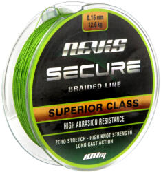Nevis Secure Braided 100m 0.16mm Fonott főzsinór-Zöld (3225-016)