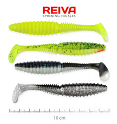 Reiva Zander Power Shad 10cm 7, 05gr 4db/cs (4szín) Plasztik csali (9901-198)