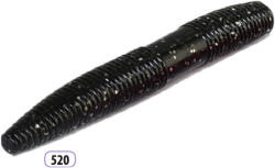 Trabucco Slurp Bait Fat Trout Worm Black Glitter 10db (182-00-520) - tacklebait