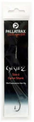 Pallatrax Gripz Curve Shank Hair Rigs 8 12lb Fluoro Előkötött Horog (PXPS1263)