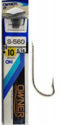 Owner Hooks S-560 16 0, 12mm 65cm Előkötött Keszegező Horog 10db (56916-016)