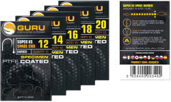 Guru Super XS 20 Lapkás Szakállas Pontyozó Horog 10db (GSXSB20)