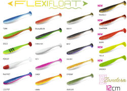 Delphin ZANDERA FlexiFLOAT Uvs Top Mix 12cm Plasztik Csali 5db - Yeti+Booty+Candy+Perchy+Forester (101004083)