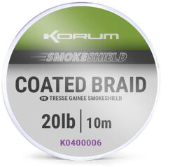 Korum Smokeshield Coated Braid 20lb Fonott Előkezsinór 10m (K0400006)