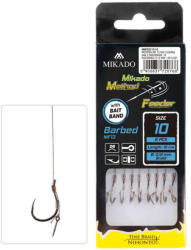 Mikado Method Feeder MF13 Csalitüskés 10 Füles, Szakállas Előkötött Horog 8db (HMFB213I-10)