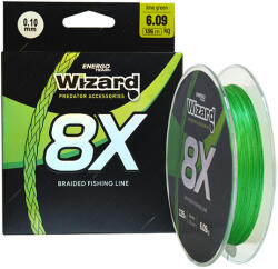 EnergoTeam 8X Lime Green 0, 10mm 135m Fonott Zsinór (30909110)