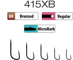 Trabucco XPS 415 18 Lapkás, Szakállas Horog 25db (021-30-180)