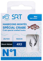 Srt Crab Rigged Special 0, 35mm 150cm Monofil 1 Előkötött Horog 4x2db (SESAN0080-0001-35)