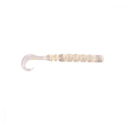 Mustad Aji Curly Tail 6, 35cm Clear Rainbow Glitter Plasztik Csali 12db (M8065001)