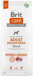 Brit BRIT Care Hypoallergenic Adult Medium Breed Lamb Храна за кучета, суха, за възрастни, средна порода, хипоалергенна, с агнешко, 12 kg