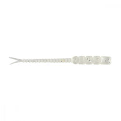 Mustad Aji Hellgramite 5, 08cm Clear Luminous Silver Glitter Plasztik Csali 12db (M8050009)