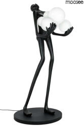 Moose Lighting Human Szobor Állólámpa - Fekete - 180cm (MSE010100326)
