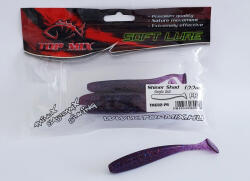 Top Mix Shiner Shad Purple Red 10, 0cm Plasztik Csali 6db (TM682-PR)