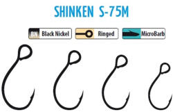 Trabucco Shinken Hooks S-75M BN #6 Horog Wobblerekhez 10db (201-00-060)