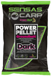 SENSAS UK Power Pellet Dark Etetőanyag 2kg (40550)