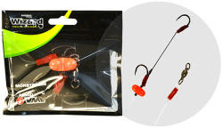EnergoTeam Monster Surface Livebait Double Monobraid Rig 9/0+11/0 Round Harcsázó Előke (79329112)