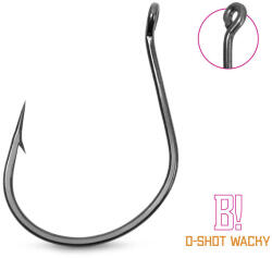 Delphin B! D-Shot Wacky 1/0 Füles, Szakállas Dropshot Horog 8db (101005324)