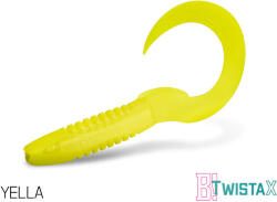 Delphin TwistaX Eeltail UVs - Yella 6cm Plasztik Csali 5db (101004035)