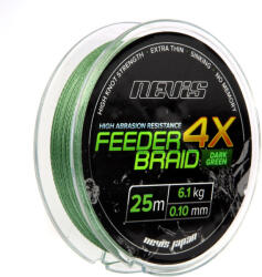 Nevis Feeder Braid 0.10mm 25m Fonott előkezsinór-Zöld (3258-010)
