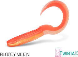 Delphin TwistaX Eeltail UVs - Bloody Milion 15cm Plasztik Csali 5db (101003995)